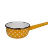 Emajlirana posoda z ročajem Polka dot v MUSTARD- RUMENI barvi 1,5L Isabelle Rose - Z NAPAKO