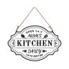 Kovinska tablica Kitchen 30x20 cm