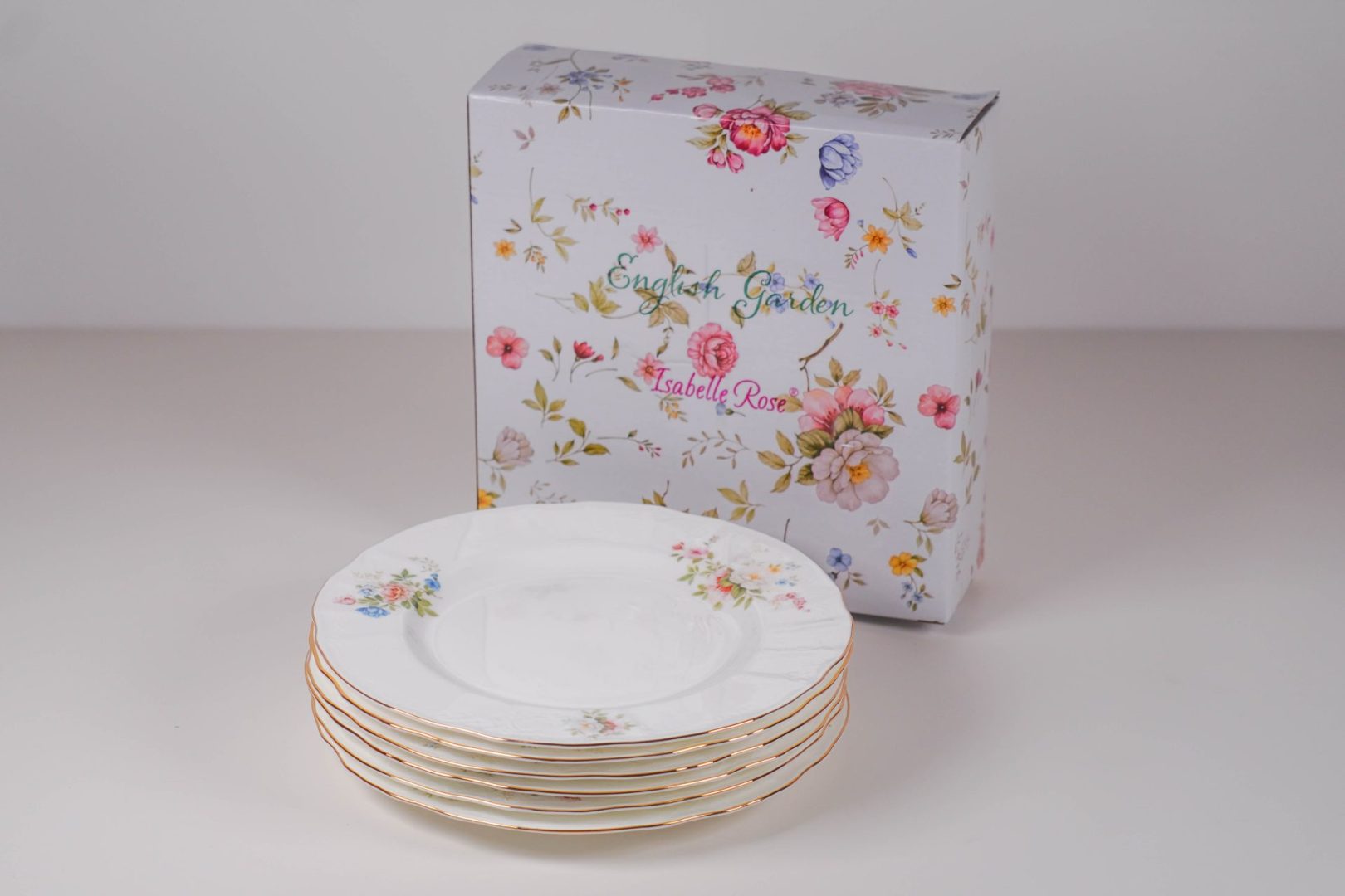 Desertni krožnik English garden 21,6 cm Isabelle Rose - slika 2