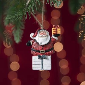 Okrasek za smrečico snežak 7 cm Isabelle Rose