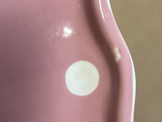 Keramični pekač za pito v roza barvi z belimi pikami Isabelle Rose - Z NAPAKO - slika 4
