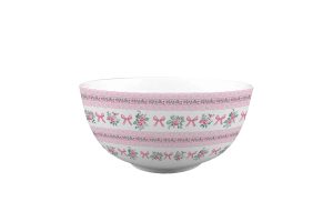 Porcelanasta posodica Ribbon 400 ml Isabelle Rose