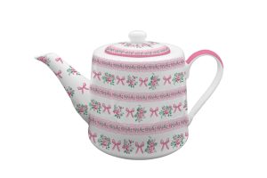 Porcelanasti čajnik Ribbon 1 liter Isabelle Rose