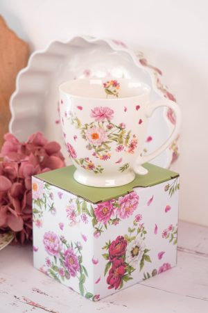Alternative view of Porcelanasta skodelica Peony 430 ml Isabelle Rose
