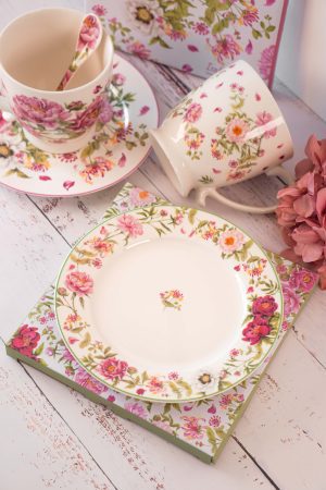 Alternative view of Porcelanasti desertni krožnik Peony 19,5 cm Isabelle Rose